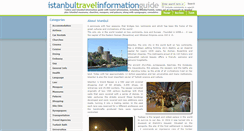 Desktop Screenshot of istanbulinformations.com